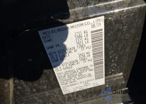 2020 Infiniti Qx60 Luxe Awd из США, поврежденный, VIN 5N1DL0MM8LC512092